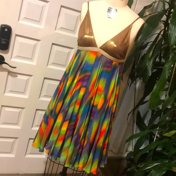 NWT AkA dress in size medium multi color. - Picture 3 of 8
